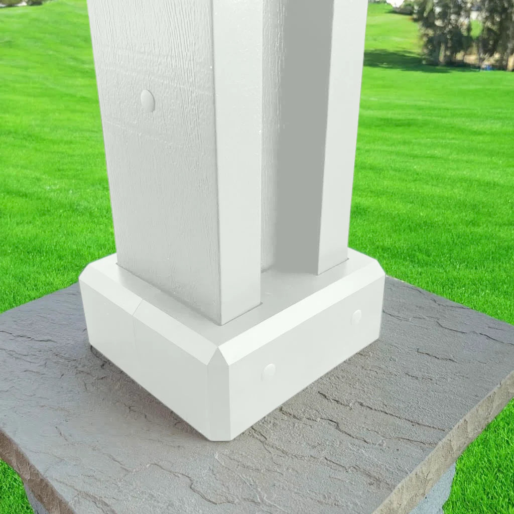 DuraBase® H-Post Bases for Aluminum Patio Covers