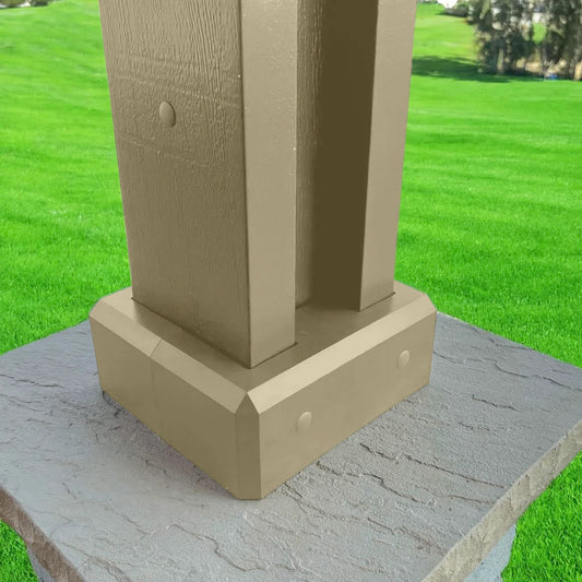 DuraBase® H-Post Bases for Aluminum Patio Covers